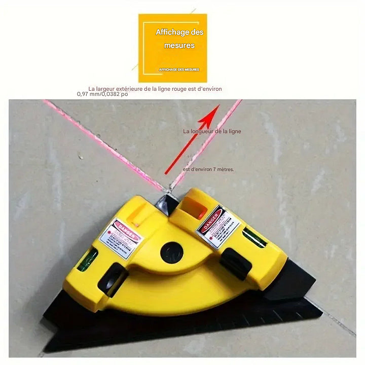 Niveau laser 90 degrés
