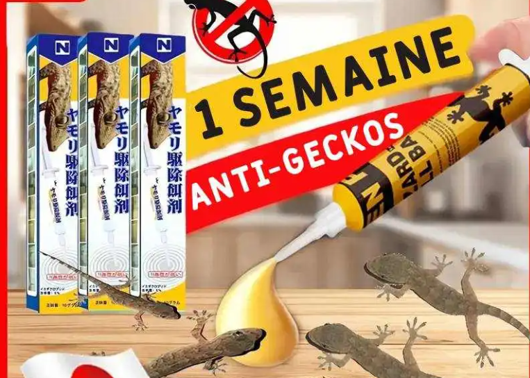 Adieu Lézards et Geckos ! L'Appât-Gel N°1 ( pack de 3 pièces )