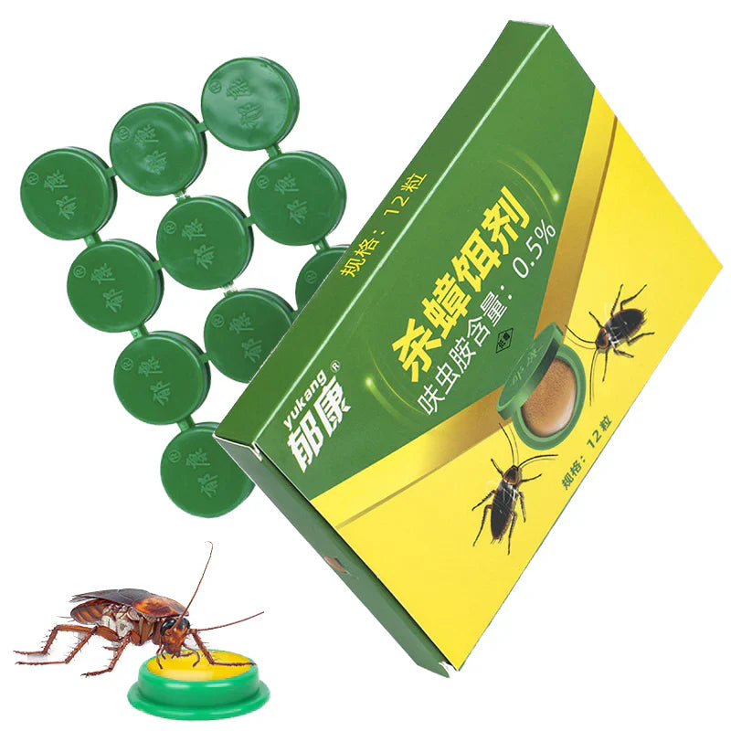 Piège anti-cafards Ultra-Efficace (12 pièces)