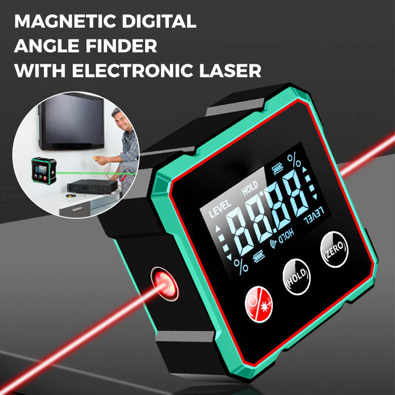 d'angle numérique magnétique avec laser électronique