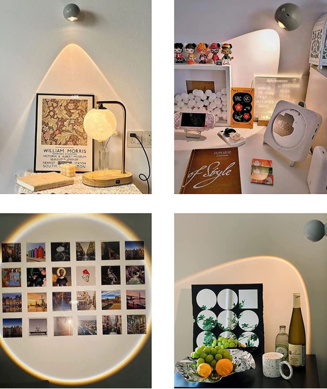 Lampe murale LED sans fil