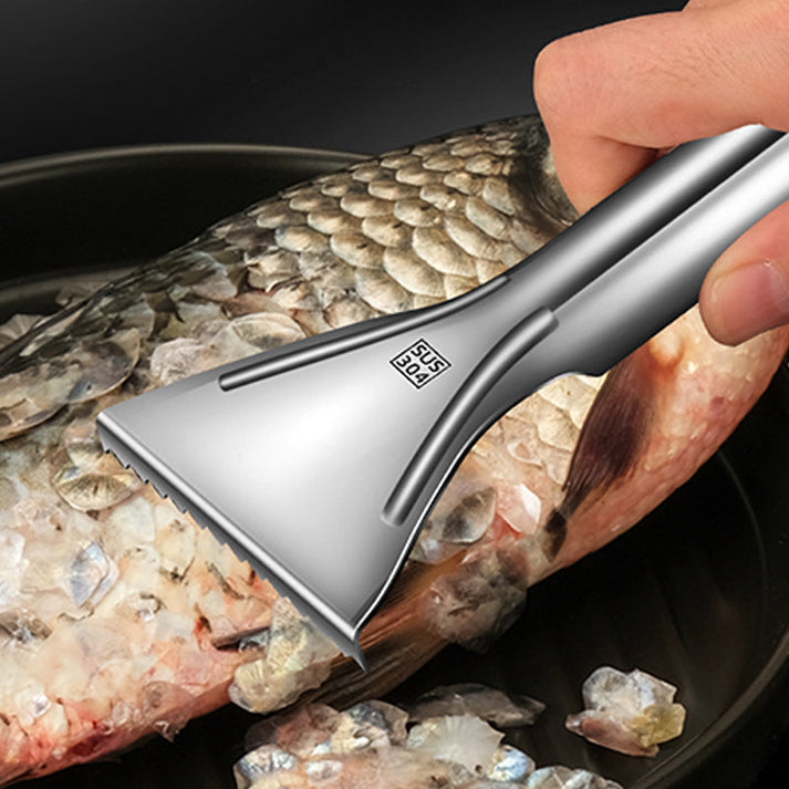 Écailleur à poisson en acier inoxydable tranchant