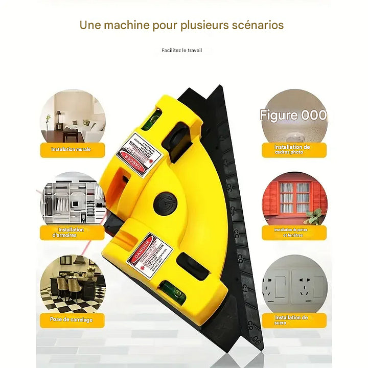 Niveau laser 90 degrés