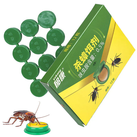 Piège anti-cafards Ultra-Efficace (12 pièces)