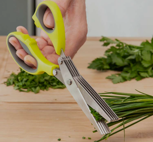 Ciseaux Hachoir 5 Lames ( LOT DE 2 )